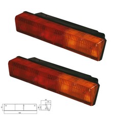 COPPIA FANALI POSTERIORI DX-SX