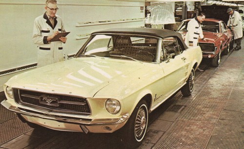 Cartolina ford motor - ford,