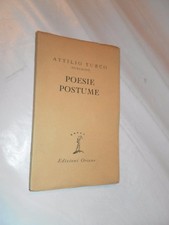 POESIE POSTUME - ATTILIO TURCO