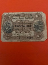 Vecchia banconota Credito