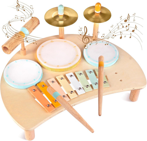 Set tamburi xilofono per - tamburi,