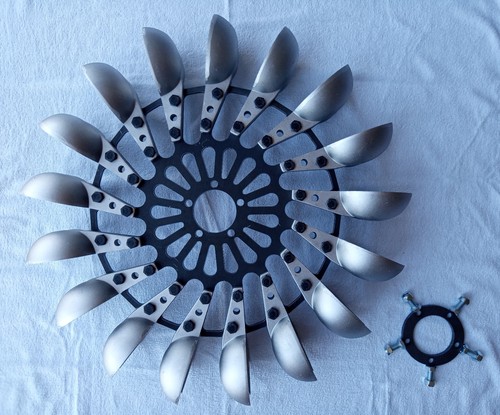 Ruota turbina pelton 630mm - ruota,