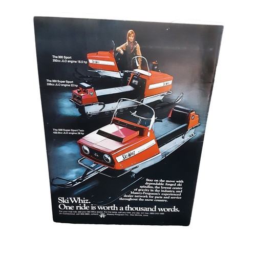 Sci whiz snow mobile - sci,