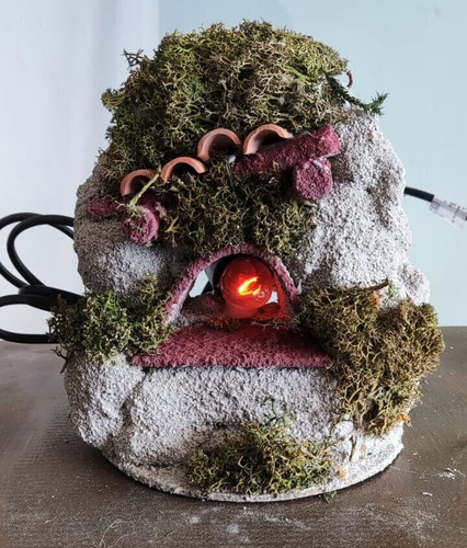 Presepe forno con effetto - presepe,