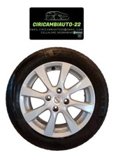 Cerchio In Lega Con Gomma Continental 195/55/16 Opel Corsa Anno 2022 Originale 