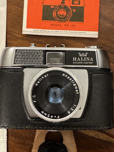 Fotocamera vintage halina - fotocamera, +