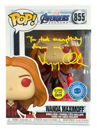 Autografo elizabeth olsen - autografo,