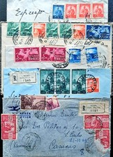 POSTA AEREA ?????? 100 LRE TRE PZ. SU RAC.TA X CARACAS + 4 ESPRESSI