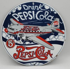Insegna Vintage Aereo Pepsi
