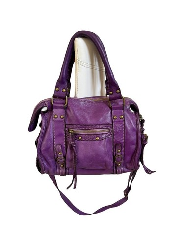 Borsa mano vera pelle - in,