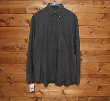 Camicia ICEBERG Jeans  tg. XL Usato (Sa1797) Grigio Vintage in Cotone