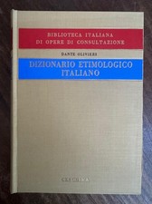 Dizionario etimologico - dizionario,