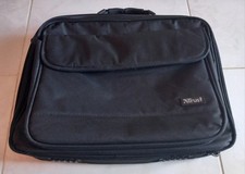 Borsa TRUST Porta PC Laptop + Documenti , Chiusura/Cerniera+VELCRO Ampie TASCHE 