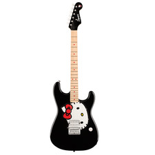 Squier by Fender Limited Edition Hello Kitty Stratocaster Black Chitarra elettrica