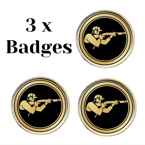 Round rifle shooting - x,