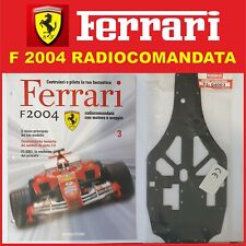 DeAGOSTINI FERRARI KYOSHO F2004 1/8 PIANALE 04003 KIT NR.3 CON FASCICOLO 