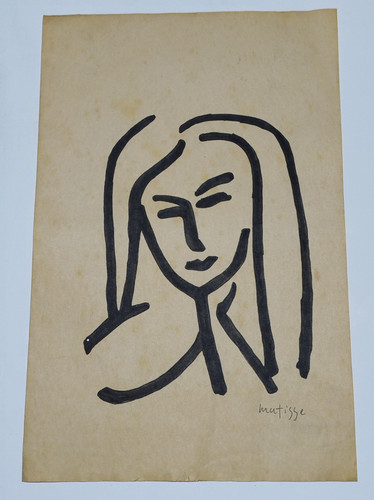 Henri matisse disegno carta - disegno,