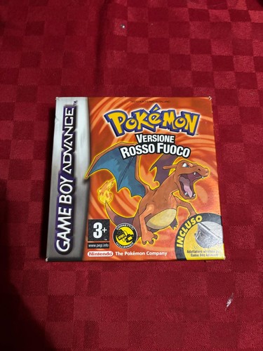 Pokemon rosso fuoco - rosso, gameboy