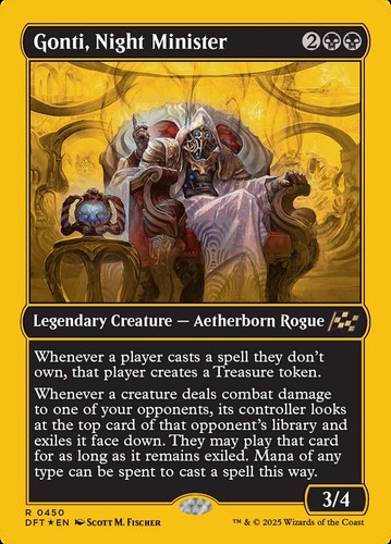 Magic mtg dft gonti night - gonti,