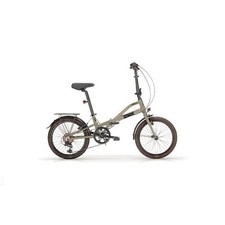 BICI 20 PIEGHEVOLE METRÒ MBM VERDE MILITARE 6 VELOCITÀ ALLUMINIO CARBIKE FOLDING