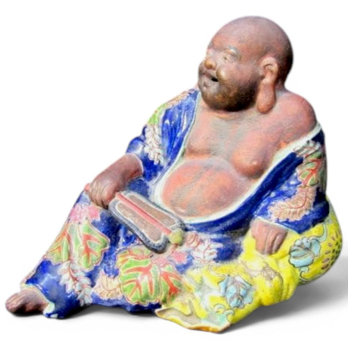 Statua ceramica kutani budai - statua,