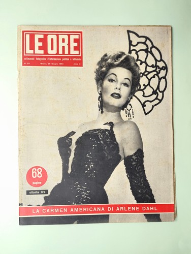 Ore giugno 1954 - le, 26