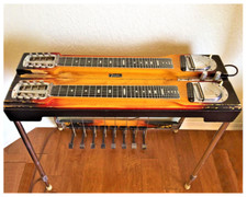 FENDER 1000 - DOPPIA PEDALE 8 CORDE ACCIAIO 1964 - FOTOGRAFIA 4"X6"