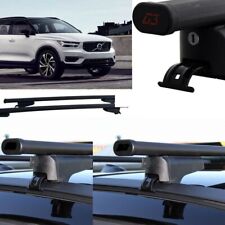 BARRE PORTATUTTO ACCIAIO VOLVO XC40 ANNO 2019 CON RAILS CHIUSI MADE IN ITALY