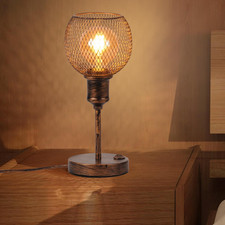 E27 Lampada Da Tavolo Retro