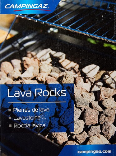 Roccia lavica per - , barbecue
