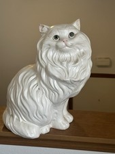 Statua gatto persiano ceramica