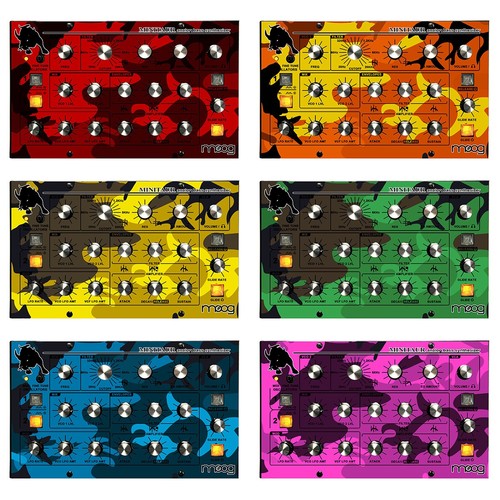 Moog minitaur skin 6 disegni - skin, |