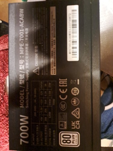 Alimentatore cooler master - alimentatore,
