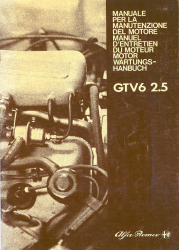 Alfa romeo gtv6 - 2.5,