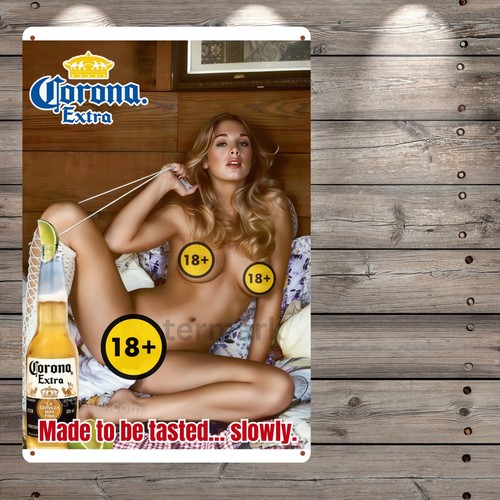 Insegna metallo corona - corona, extra