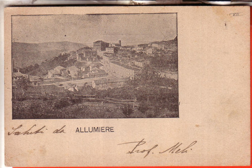 Cartolina allumiere - cartolina,