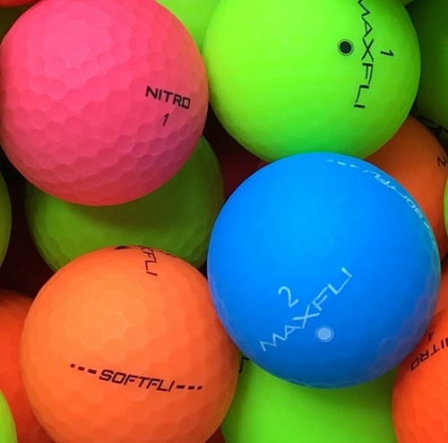 Golf balls mix matt - 50,