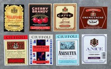 13 ETICHETTE VINI e LIQUORI