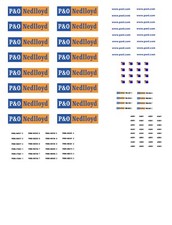 Decalcomanie per contenitori