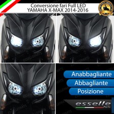 KIT FARO LED YAMAHA X-MAX 2014-2016 ANABBAGLIANTE ABBAGLIANTE H7 POSIZIONE T10