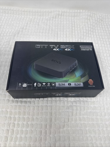 Mxq ott box cpu gpu - box, 4x