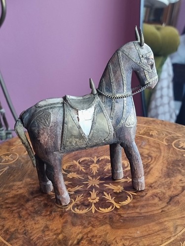 Cavallo decorativo legno e - in,