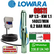 POMPA SOMMERSA POZZI LOWARA