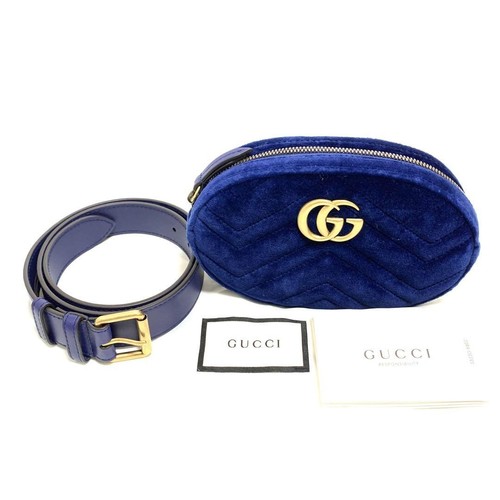 Gucci marmont velvet - gucci, waist