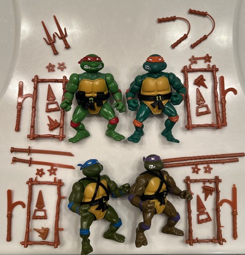 Set tartarughe ninja tmnt - ninja, 1988