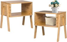 Set Di 2 Comodini in Legno