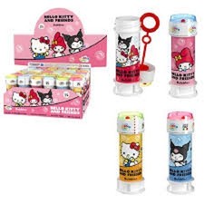 10 BOLLE DI SAPONE HELLO KITTY AND FRIENDS flacone 60 ml