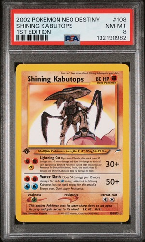 Shining kabutops 108 105 - shining,