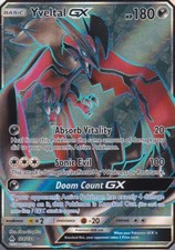 CARTE POKEMON - YVELTAL GX (