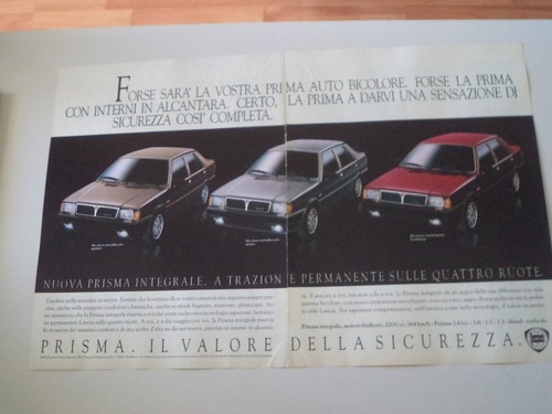Advertising pubblicità 1987 - advertising,